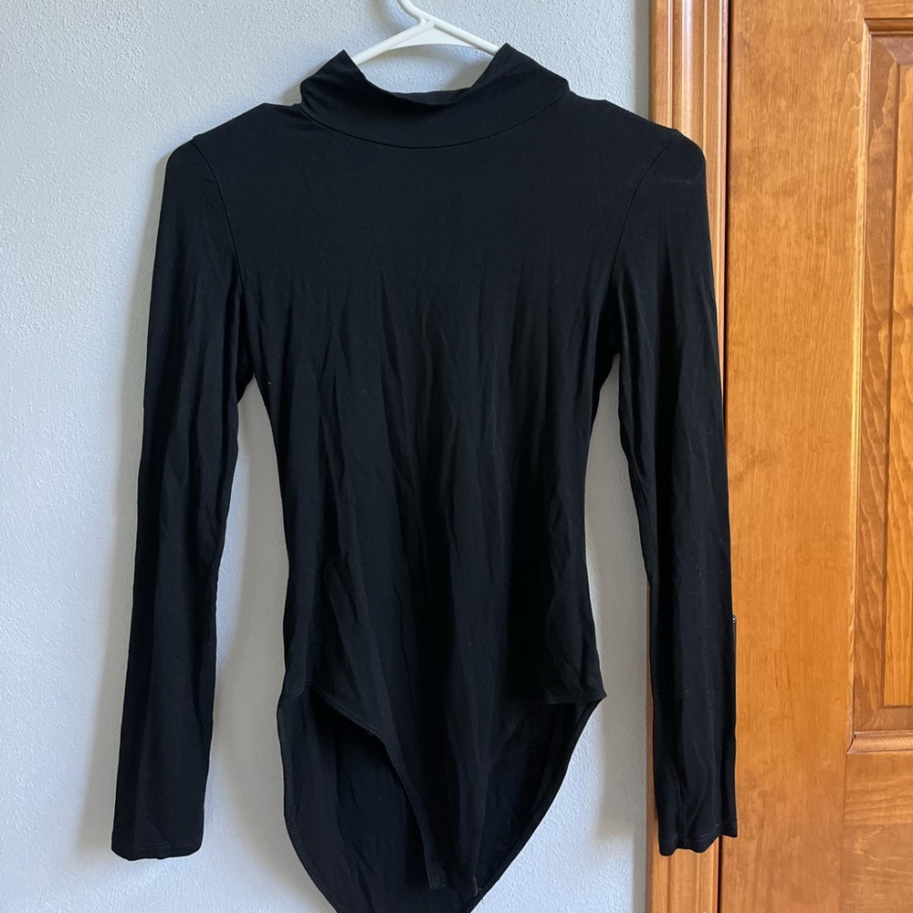 mock neck body suit!